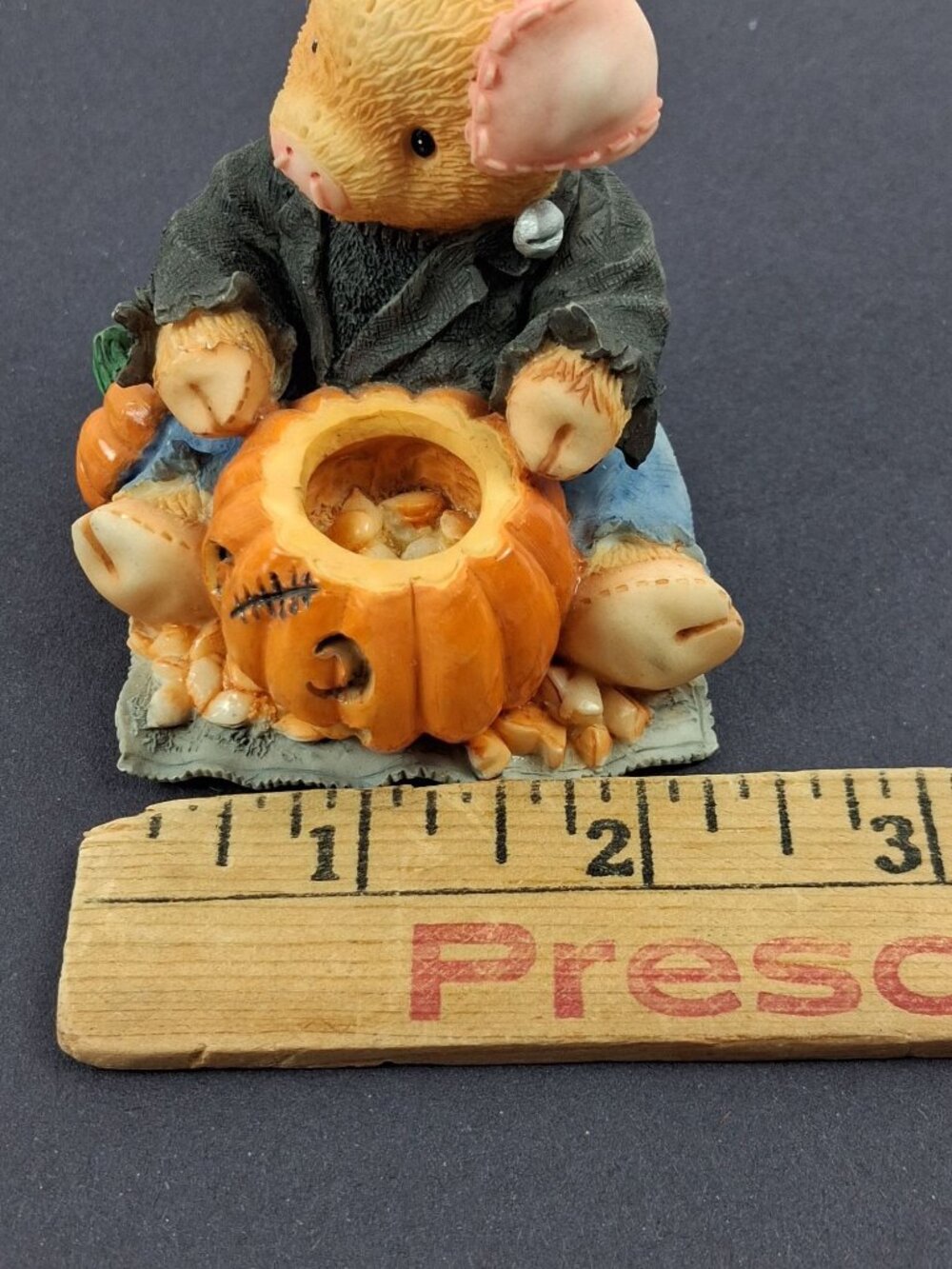 Enesco 1995 & 1998 TLP Figurines Halloween "Frankenswine" & Mummy Pig Set - Picture 8 of 15